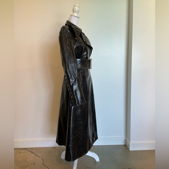 RŪH Faux Leather Trench Size EU 40 / US 10 or Medium - Picture 4 of 9